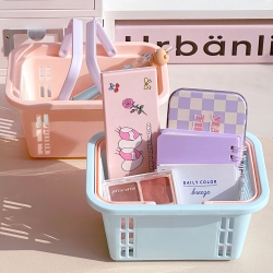 Pastel Small Organizing Shopping Basket (1 set of 10pcs)