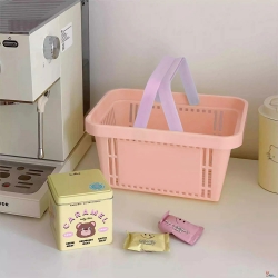 Pastel Small Organizing Shopping Basket (1 set of 10pcs)