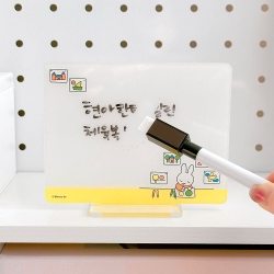 Miffy Acrylic Wide Memo Board