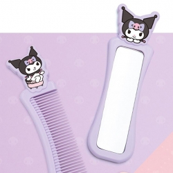 Sanrio Portable Comb and Mirror Set