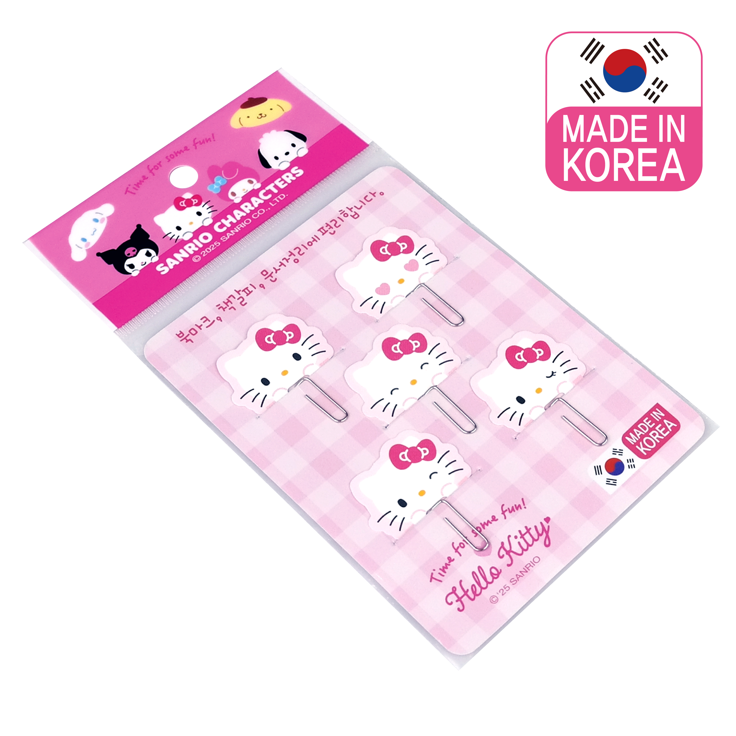 헬로키티 표시클립 (5개입)