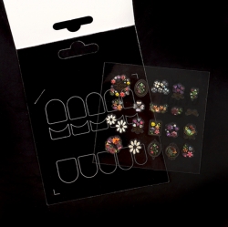 Premium 3D Nail Art, Sets of 18pcs