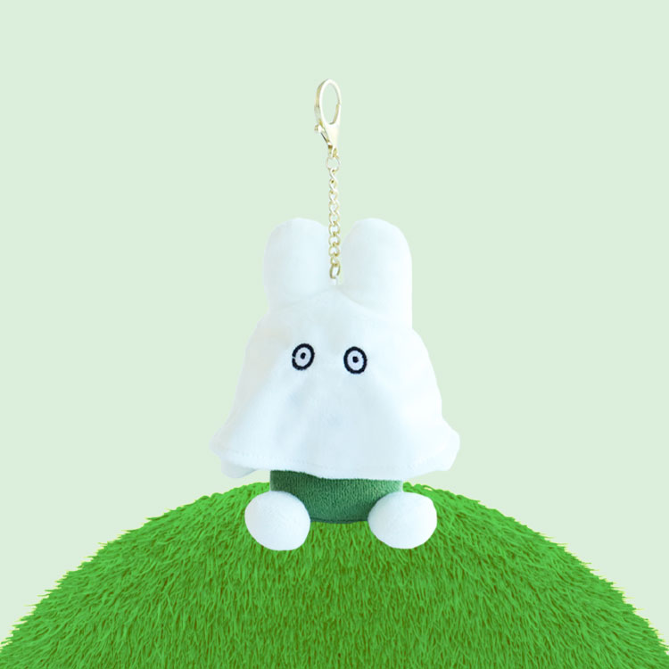 Ghost Miffy Keyring Doll 15cm - Green