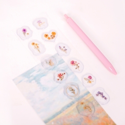 Sealing Wax sticker_Pressed flower