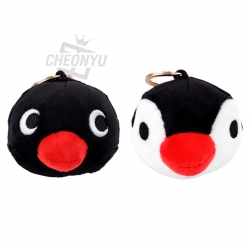 Pingu Double Heart Bag Charm 10cm