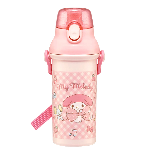 My Melody Big Ribbon One-Touch Water Bottle 480ml 