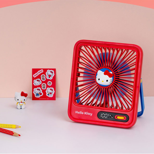 Sanrio Desk Fan_Hello Kitty