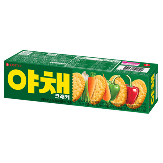 LOTTE Vegetable Cracker 83g