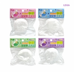 ASMR Glow-in-the-Dark Sticky Rice Ball Squishy  (1pcs) Random 