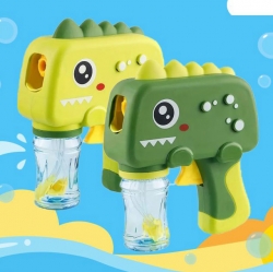 Dinosaur Shaped Manual Bubble Gun, Random