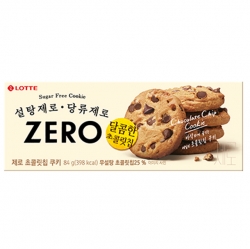 LOTTE ZERO Chocolate Chip Cookie 84g