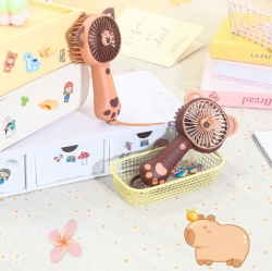 Capybara Mini Multi Hand Fan (Random) 