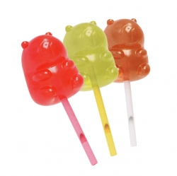 Capybara whistle-shaped candy, 24ea