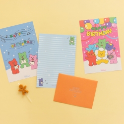 Daily Letter (Jelly Bear) - 09 Happy Birthday