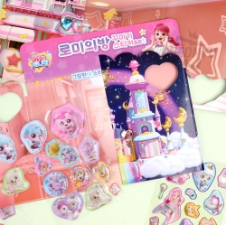 Shooting Star Catch! Teenieping Decoration Sticker Set, Random