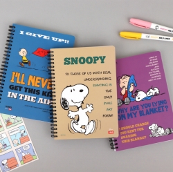 Peanuts Study Planner 4 months (3 options)
