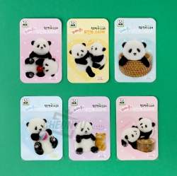 Hello Panda Story. Cute! Point sticker, 24PCS