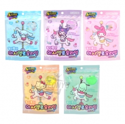 Sanrio Fluffy Marshmallow Slime Sticker Set, Random