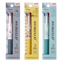 NEW Jetstream 3-Color Ballpoint Pen Disney 0.5mm