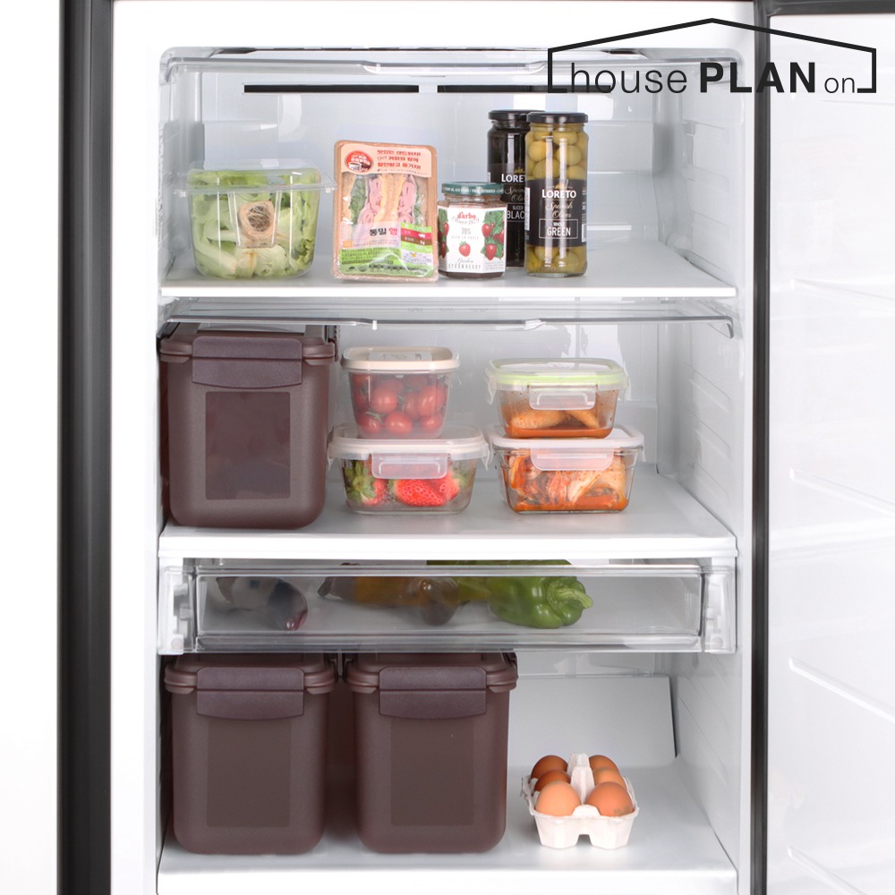 Clean Mat 2-Piece Set for 3-Door Kimchi Refrigerator