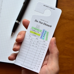 Do Not Disturb Memo Bookmark
