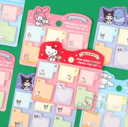 Sanrio Characters Mini Index Sticky Note Set