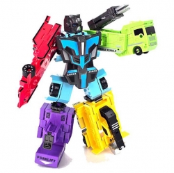 6 to 0 Number Transforming Robot