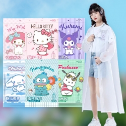 Sanrio Adult Disposable Raincoat