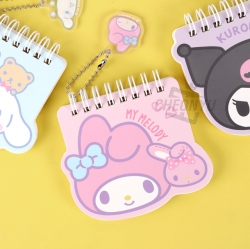 Sanrio Characters Shape Notebook