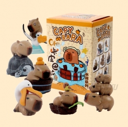 Capybara Water Play Random Figure