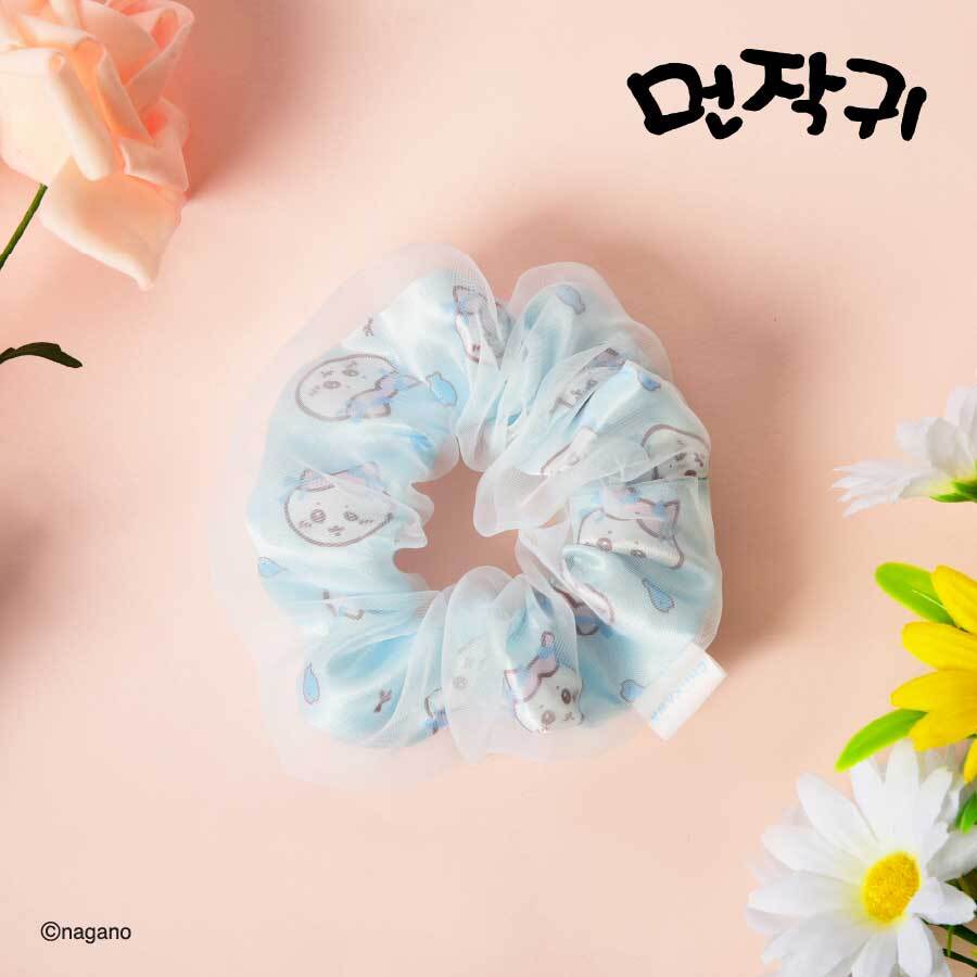 CHIIKAWA mesh Scrunchie - Hachiware