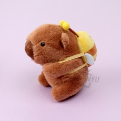 Animal Friends Capybara Plush Keyring, Random 
