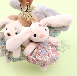 Onepiece Rabbit Plush Keyring, Random 