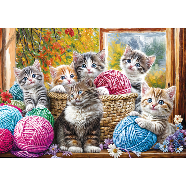 Lovely Cat – Let’s Puzzle 1000pcs