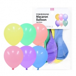 30cm macaron mixed balloon 6p