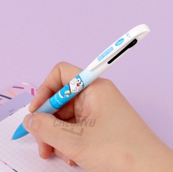 Doraemon Nunnnaekko 3-Color Ballpoint Pen, Random