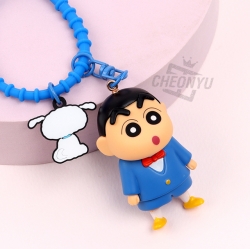 Crayon Shin-chan Figure Keyring, Random
