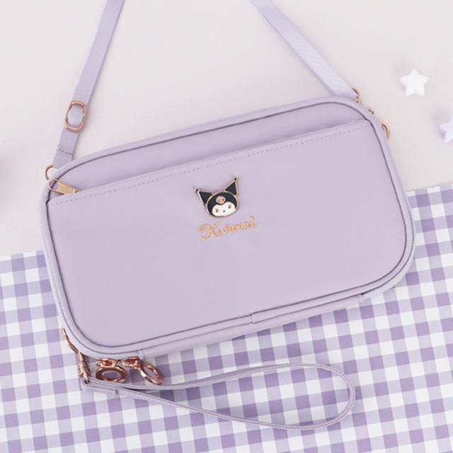 Kuromi RFID Blocking Multi Passport Bag