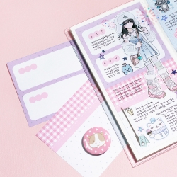 Be on :D mixed design paper sticker pack