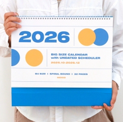 2026 Gi-Bon Big B4 Desk Calendar