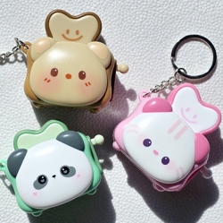 Toasting Cat-Bear Fidget Keyring (Random)