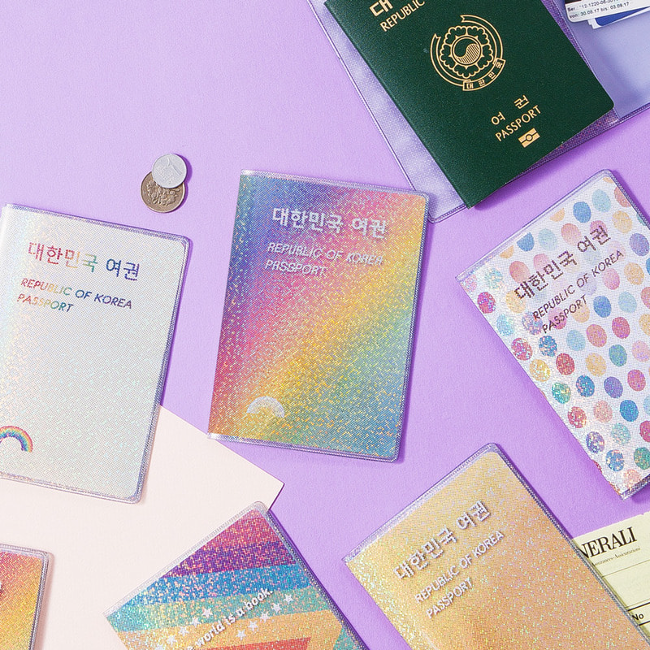 Rainbow Passport Cover